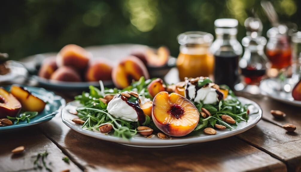 grilled peaches side dishes