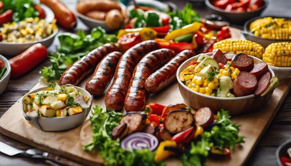 grilled sausage side dishes