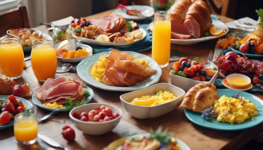 ham brunch side dishes