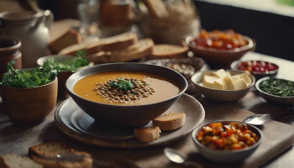 lentil soup side dishes