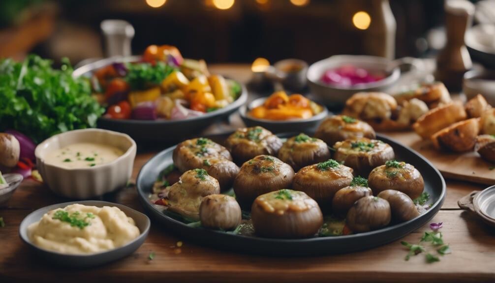 mushroom side dish pairings