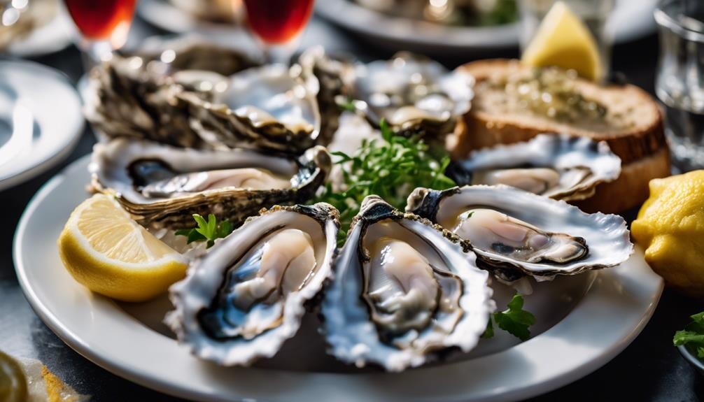 oyster pairing side dishes