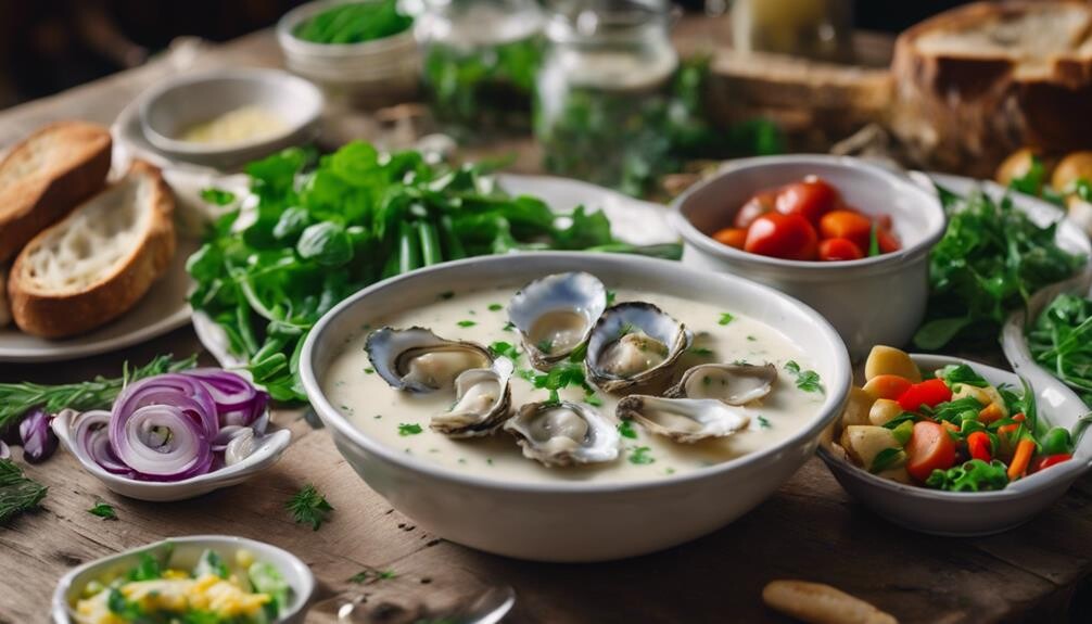 oyster stew side dishes