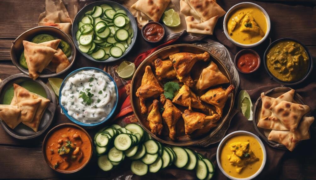 pairing naan bread perfectly