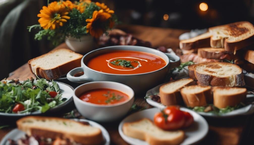 pairing suggestions for tomato soup