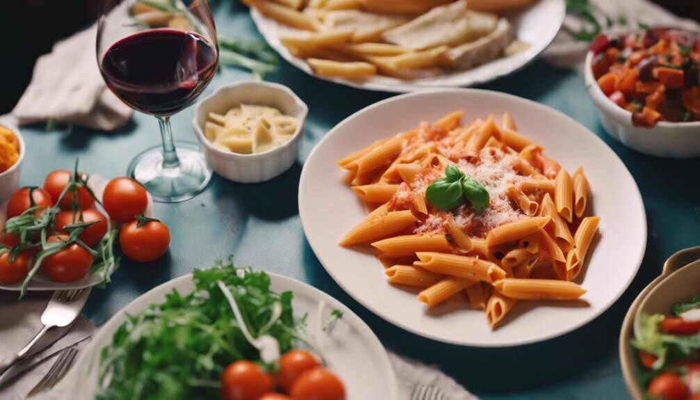 penne alla vodka pairings