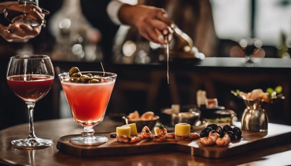 perfect pairings for martinis