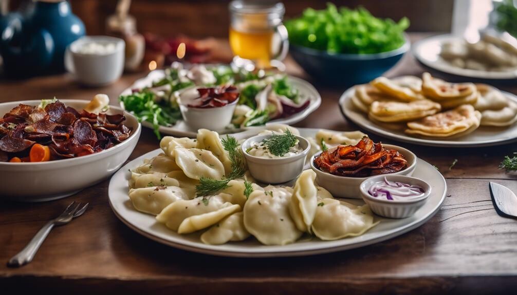 perfect pairings for pierogies
