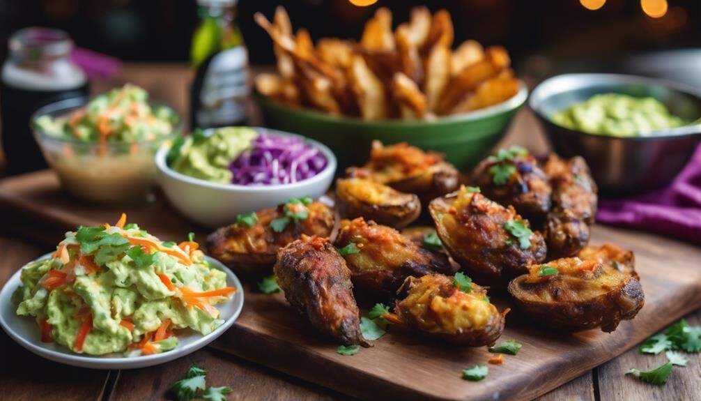 perfect pairings for potato skins