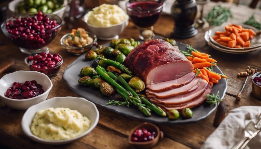 perfect pairings for sliced ham