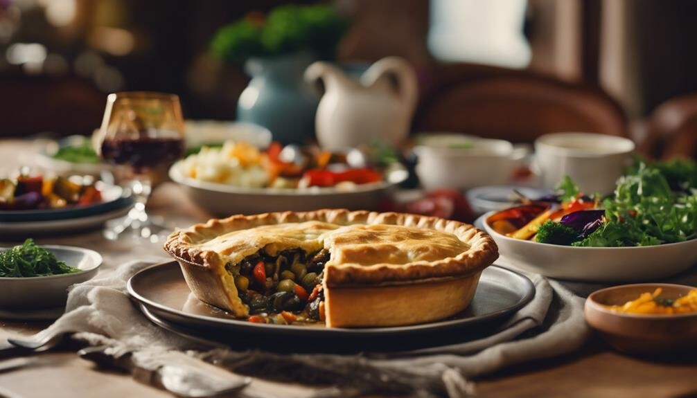 perfect pairings for vegetable pie