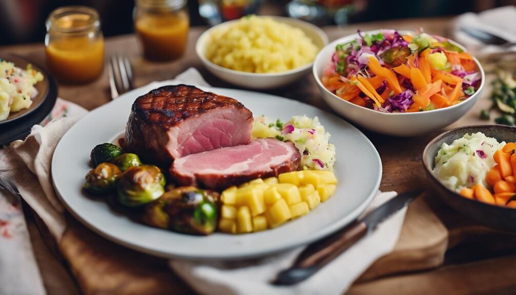 perfect sides for gammon