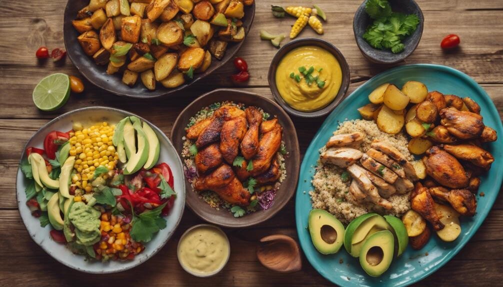 peruvian chicken side dishes