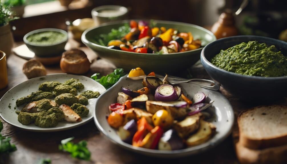 pesto pairing side dishes