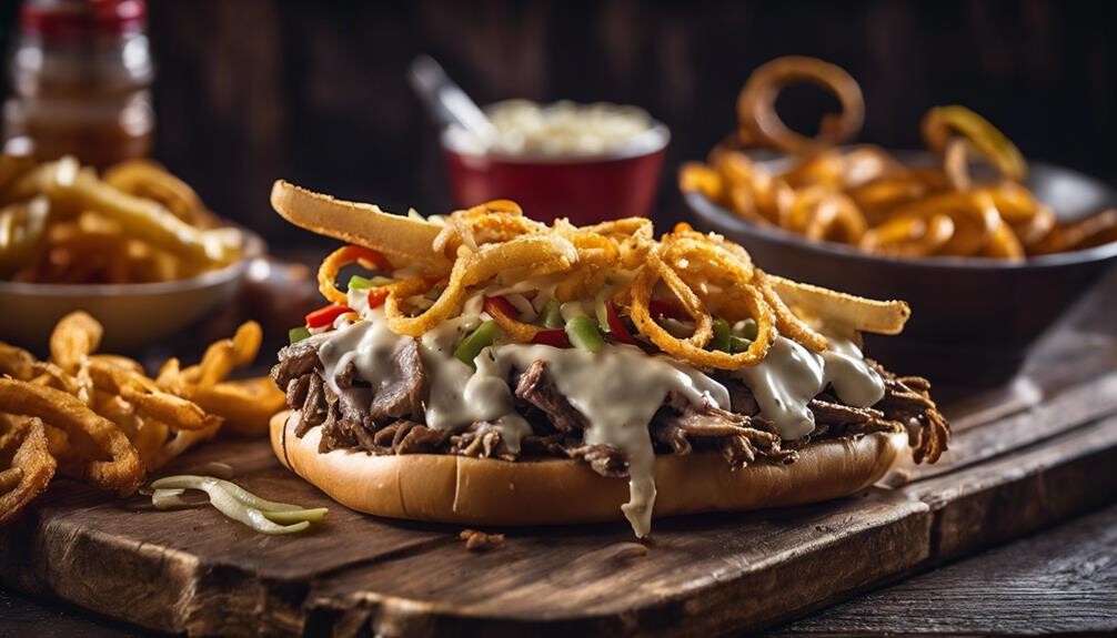 philly cheese steak sides