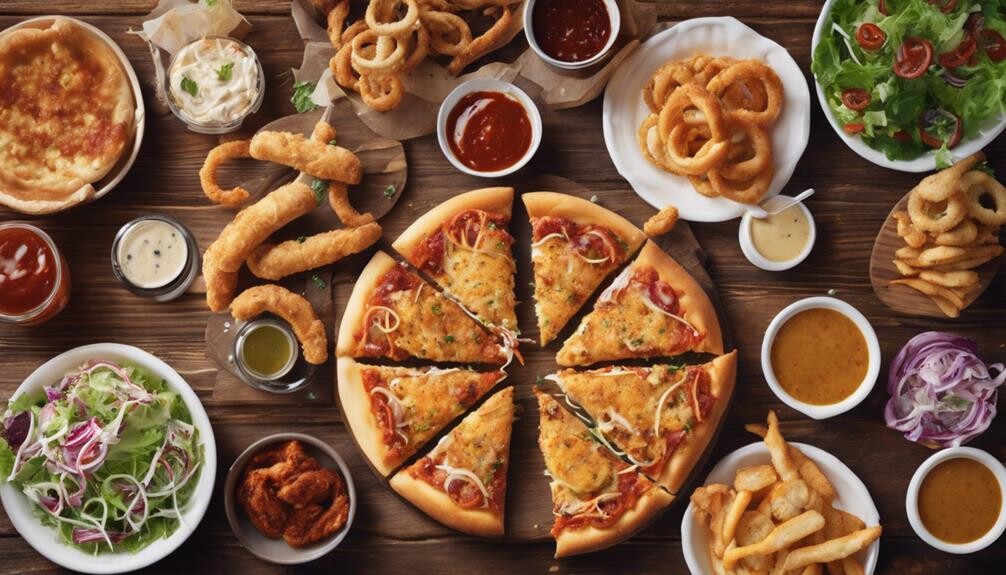 pizza and wings sides