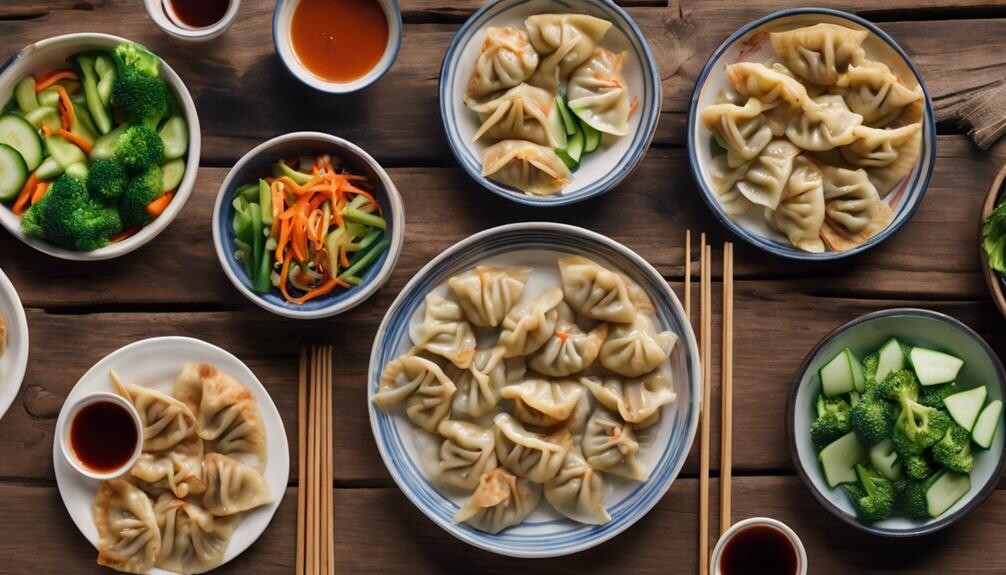 pot sticker side dishes