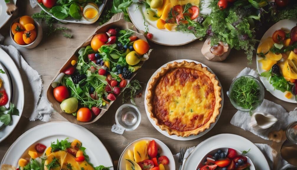 quiche lorraine side dishes