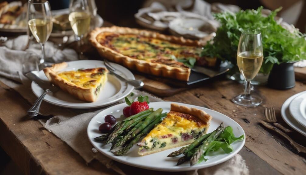 quiche lorraine side dishes