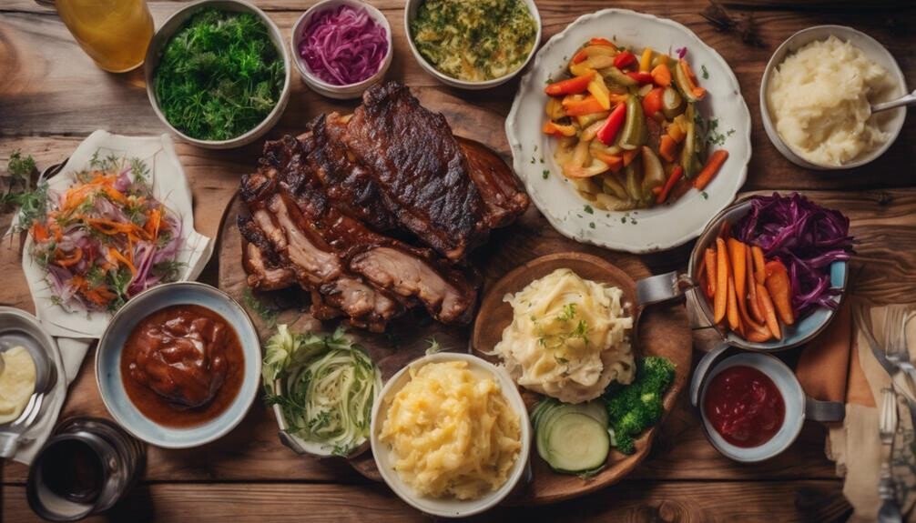 ribs sauerkraut side dishes