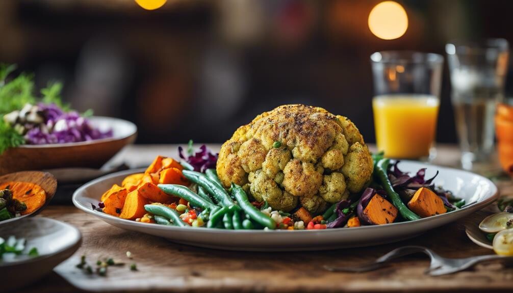 roasted cauliflower side dishes