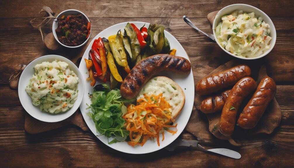 sausage and peppers sides