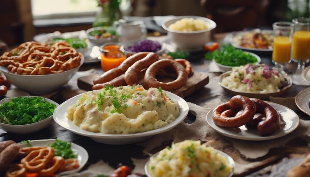sausage and sauerkraut sides