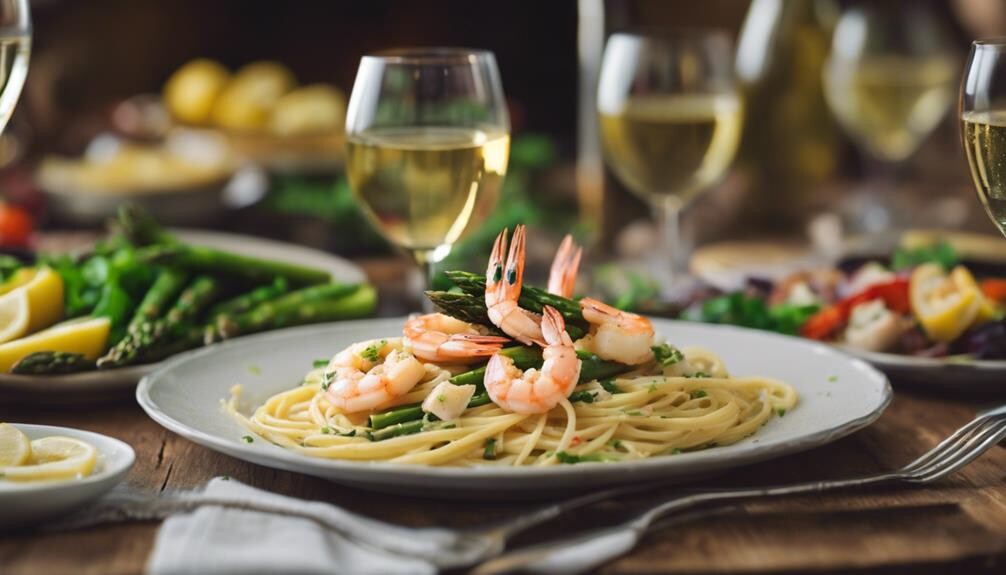 shrimp scampi pasta sides