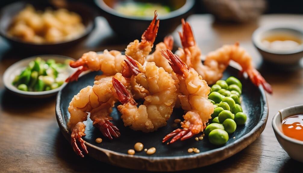 shrimp tempura side dishes