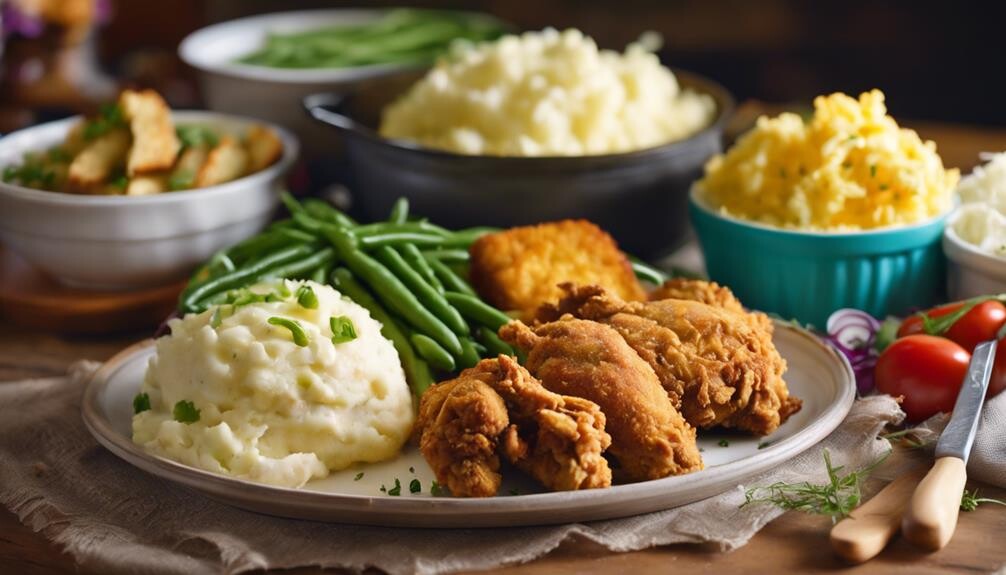 side dish suggestions for oven fried chicken