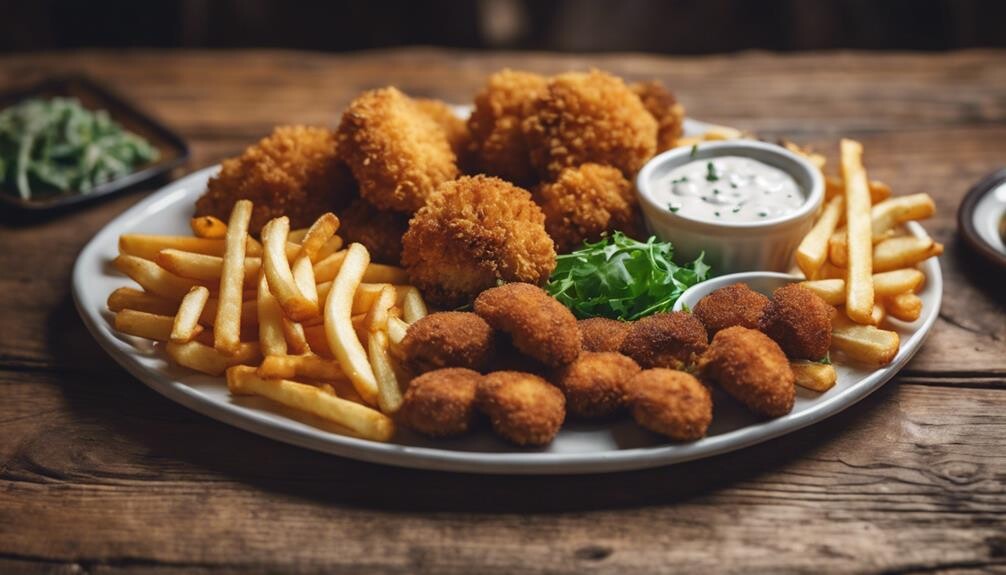 side dishes for breaded mushrooms