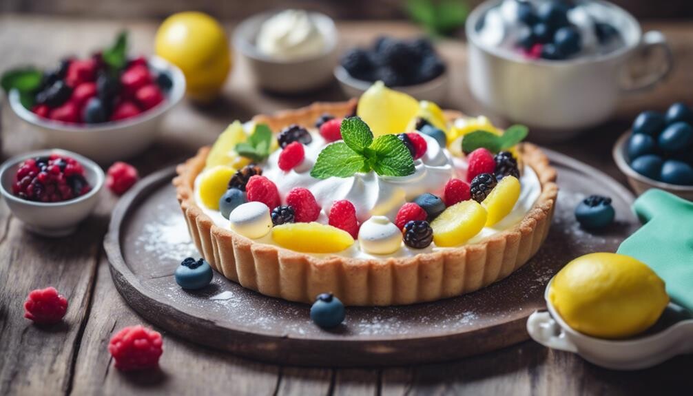 side dishes for lemon tart