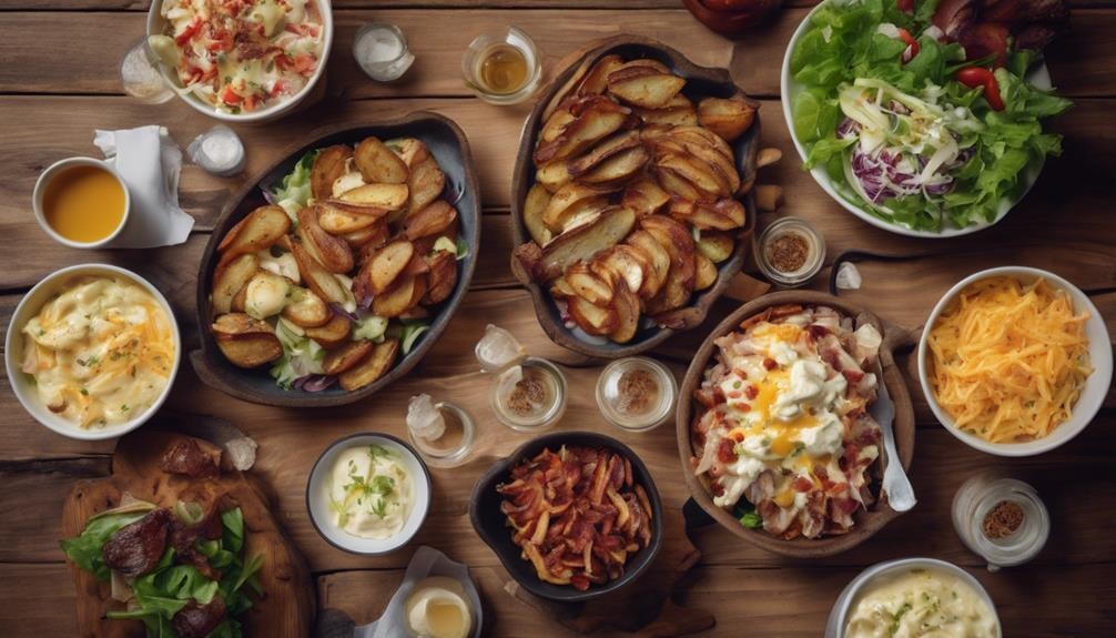 side dishes for loaded potatoes