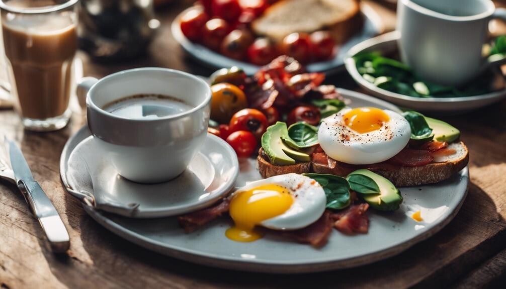 side dishes for poached eggs