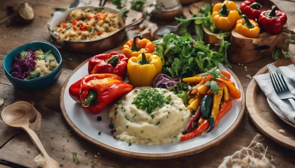 side dishes for stuffed peppers