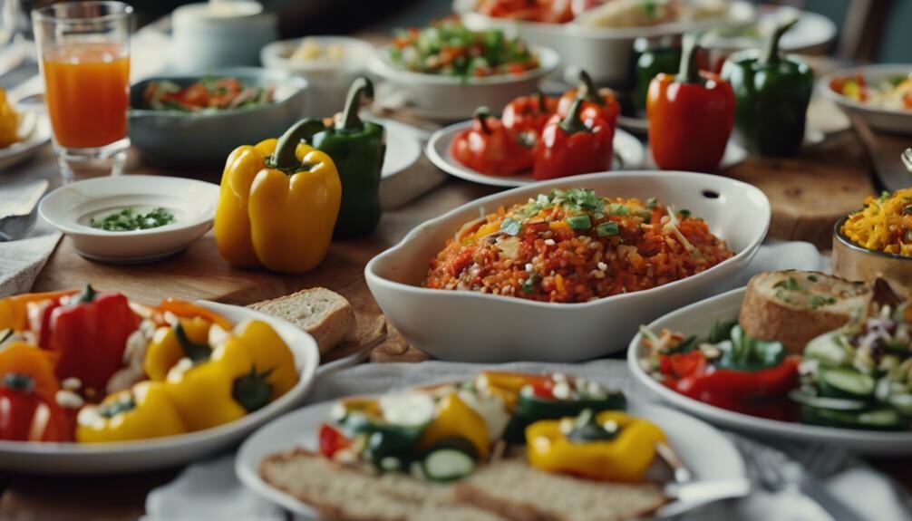 side dishes for stuffed peppers