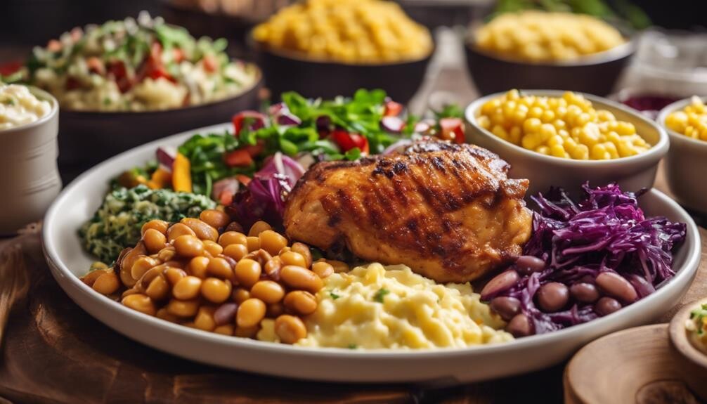 smoked chicken thigh sides