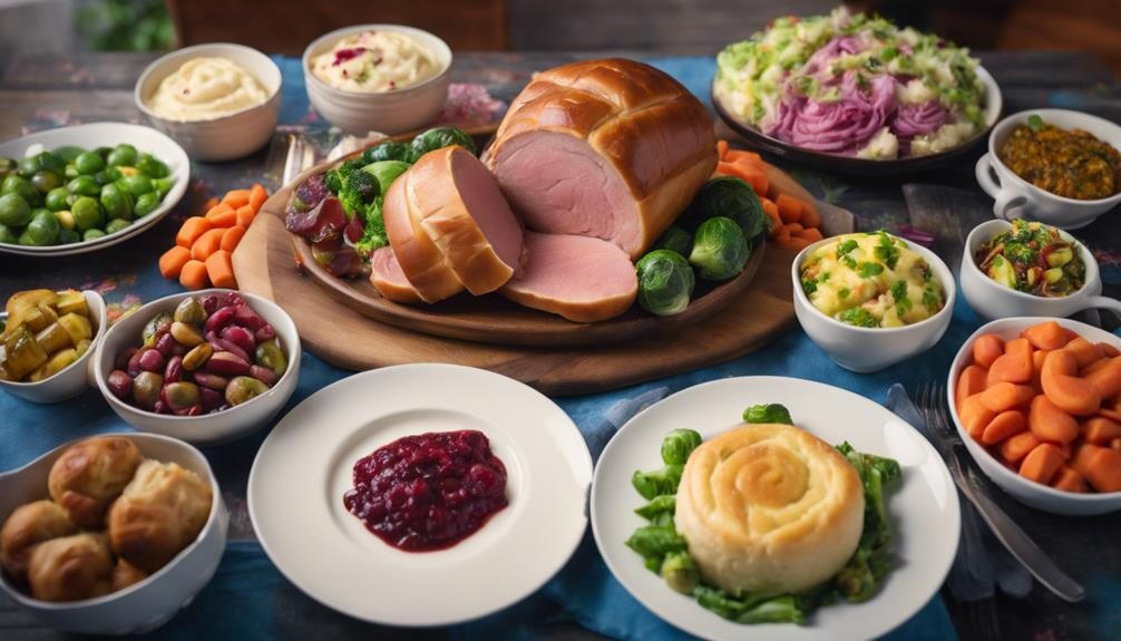 spiral ham dinner sides