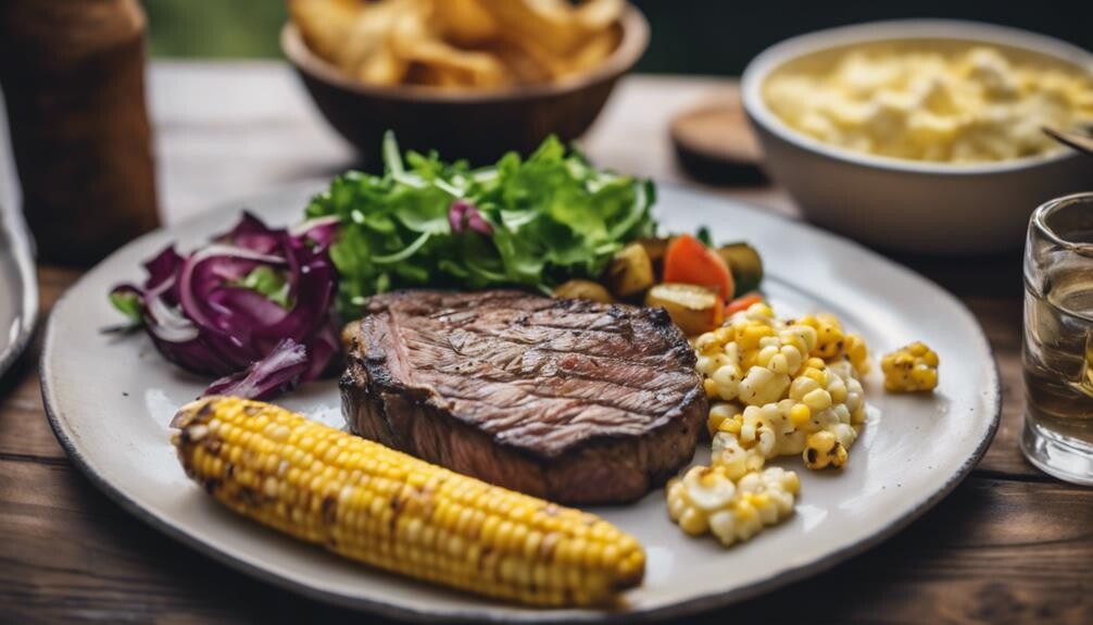 steak and chips sides
