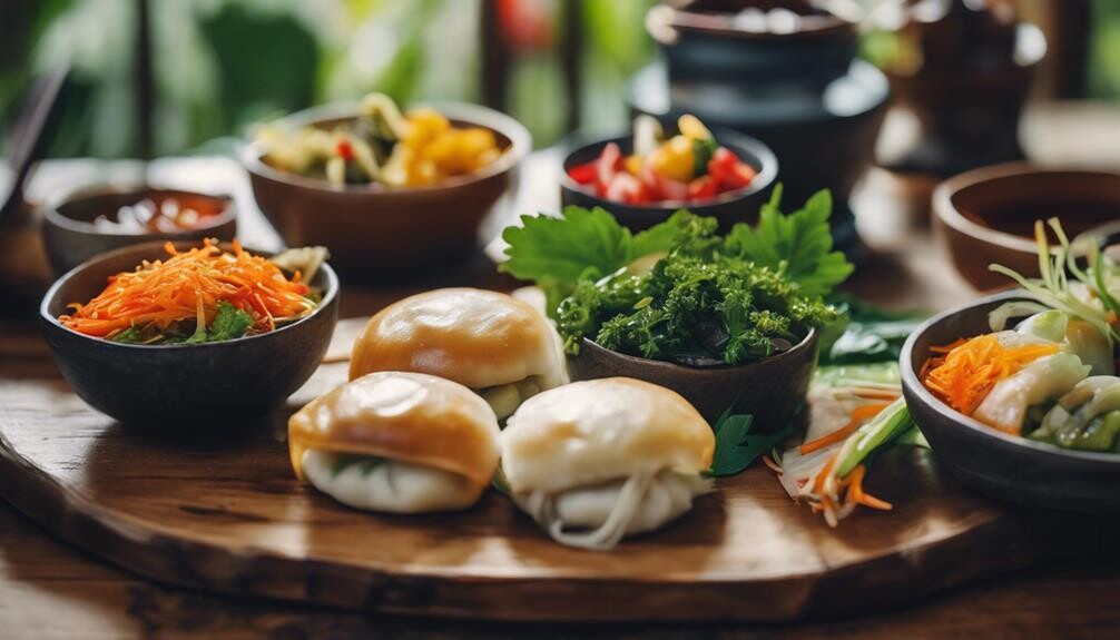 steamed bun side dishes