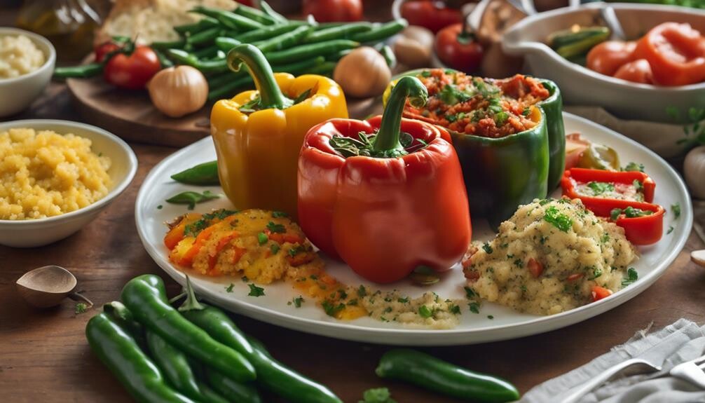 stuffed pepper side dishes