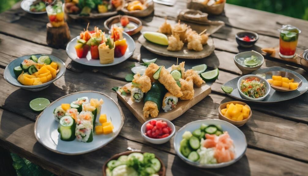 summer rolls side dishes