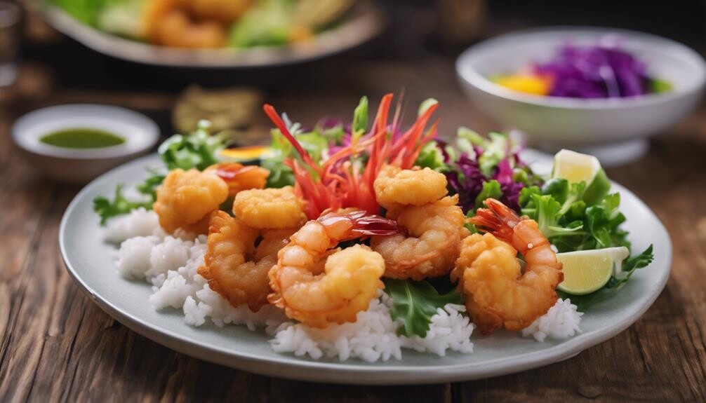 tempura shrimp side dishes