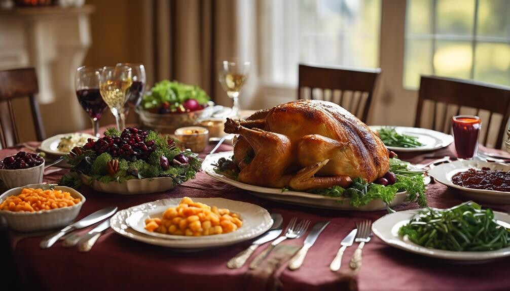 thanksgiving feast with perfect sides