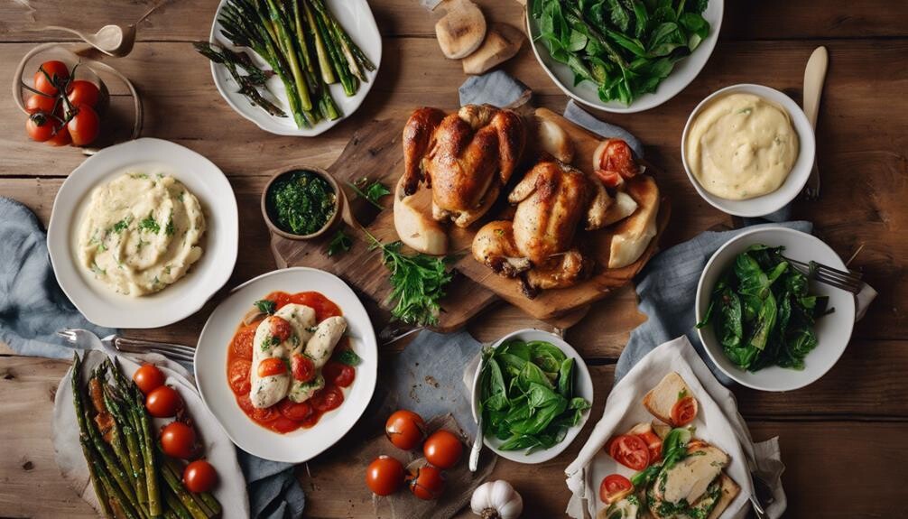 tuscan chicken side dishes