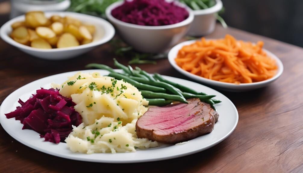 variety of tasty options