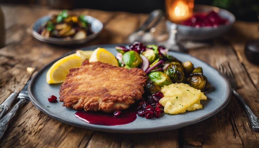 veal schnitzel pairing options