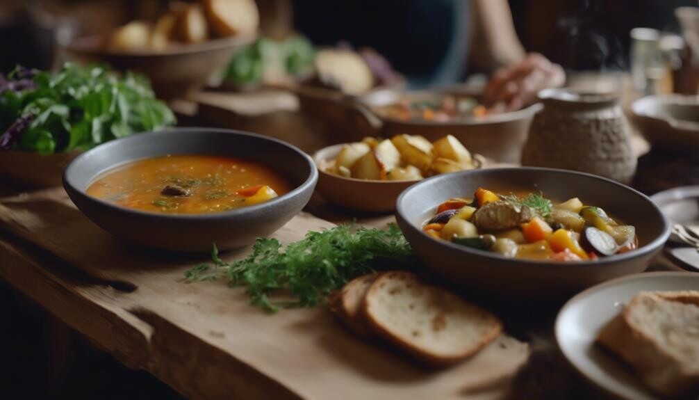vegetable soup side dishes
