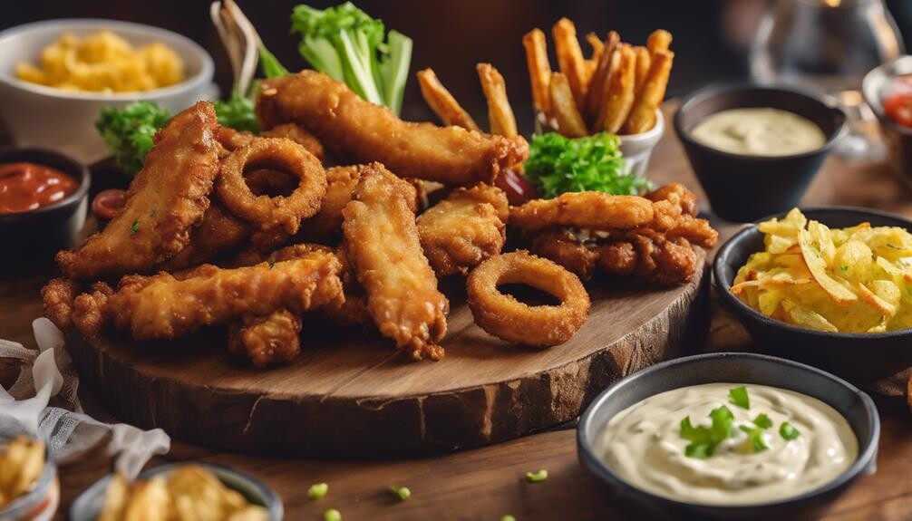 wing dinner side dishes