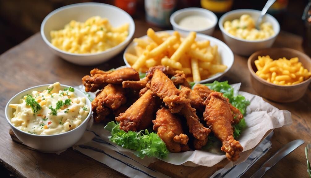 wing meal side dishes